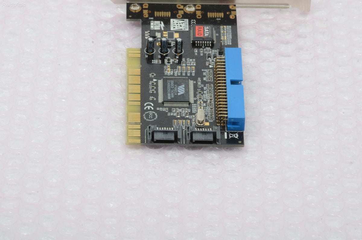 SYBA SD-VIA-1A2S PCI SATA / IDE Combo Controller Card 1358 SD-VIA-1A2S