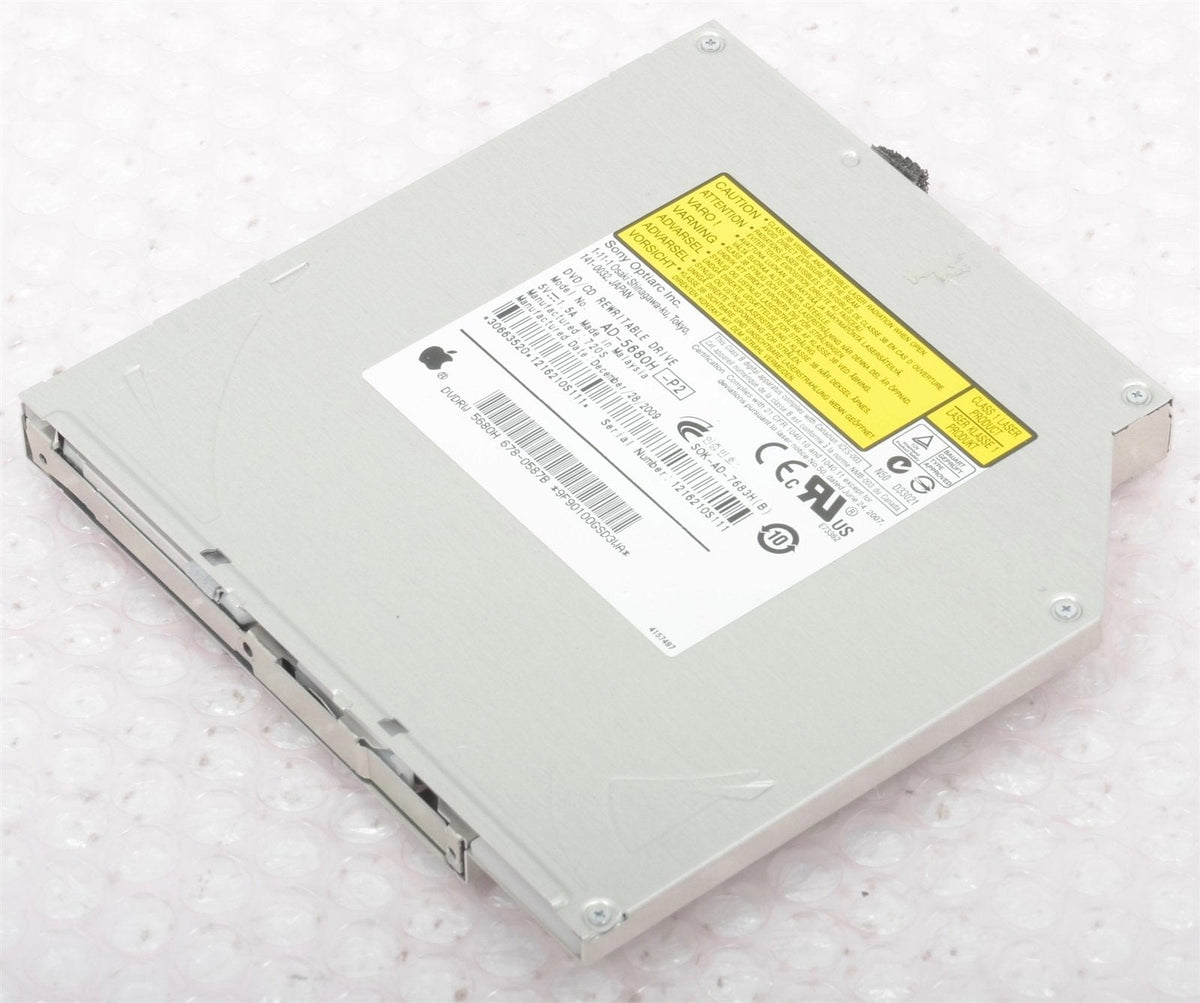 Apple iMac 27" A1312 Late 2009 Sony AD-5680H Superdrive 678-0587