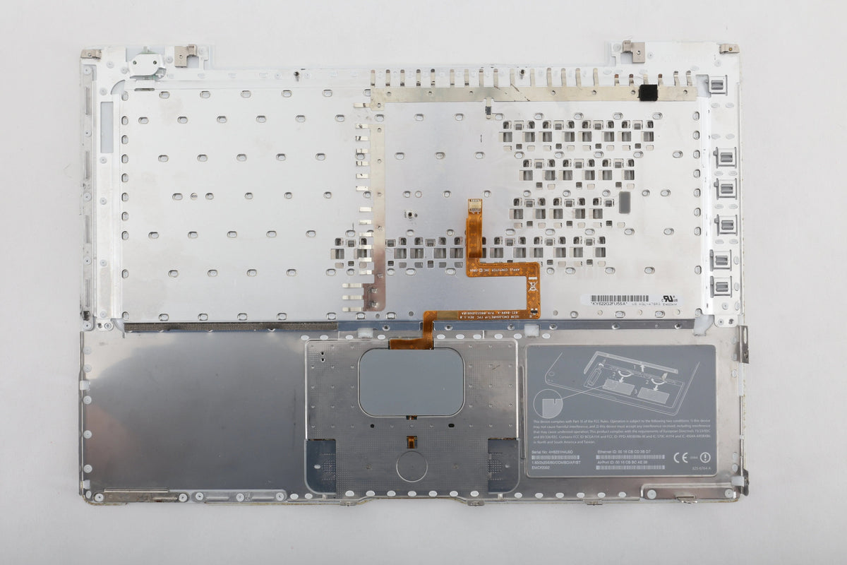 13" MacBook Top Case Keyboard Track Pad A1181 Fits All 06 & early-mid 07 AVG CND