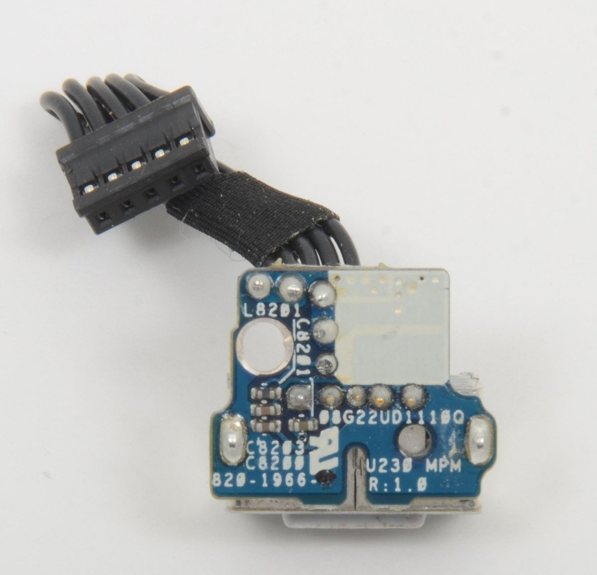 Apple Macbook A1181 13.3" Magsafe DC Power Jack Board 820-1966-A White / Grey