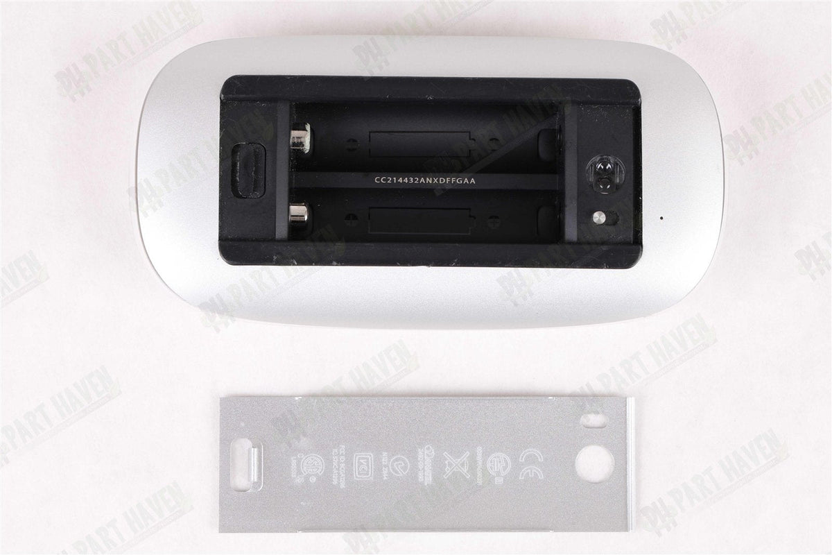 Silver Apple Magic Mouse || 2x AA Battery || Bluetooth || Multi-Touch || A1296