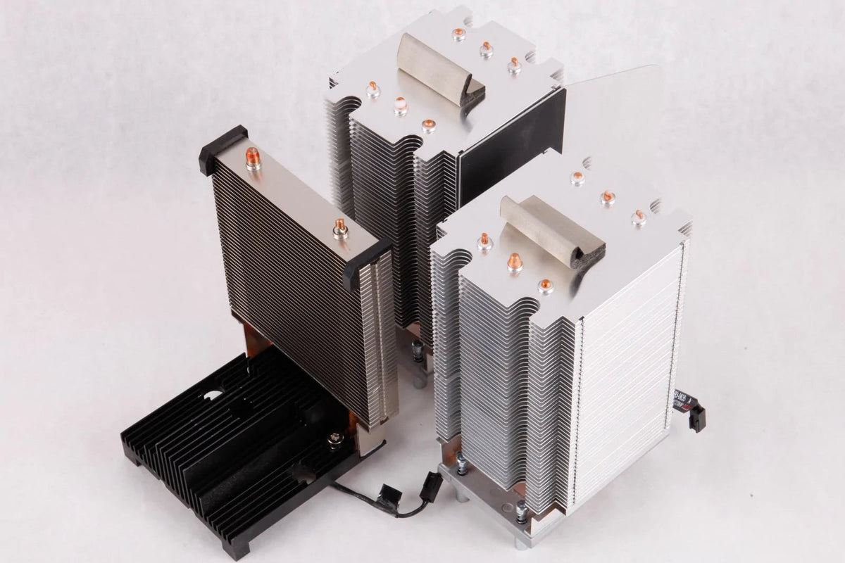 Mac Pro 3,1 2008 Heatsink set with metal air guide 076-1303 Six Pipe northbridge