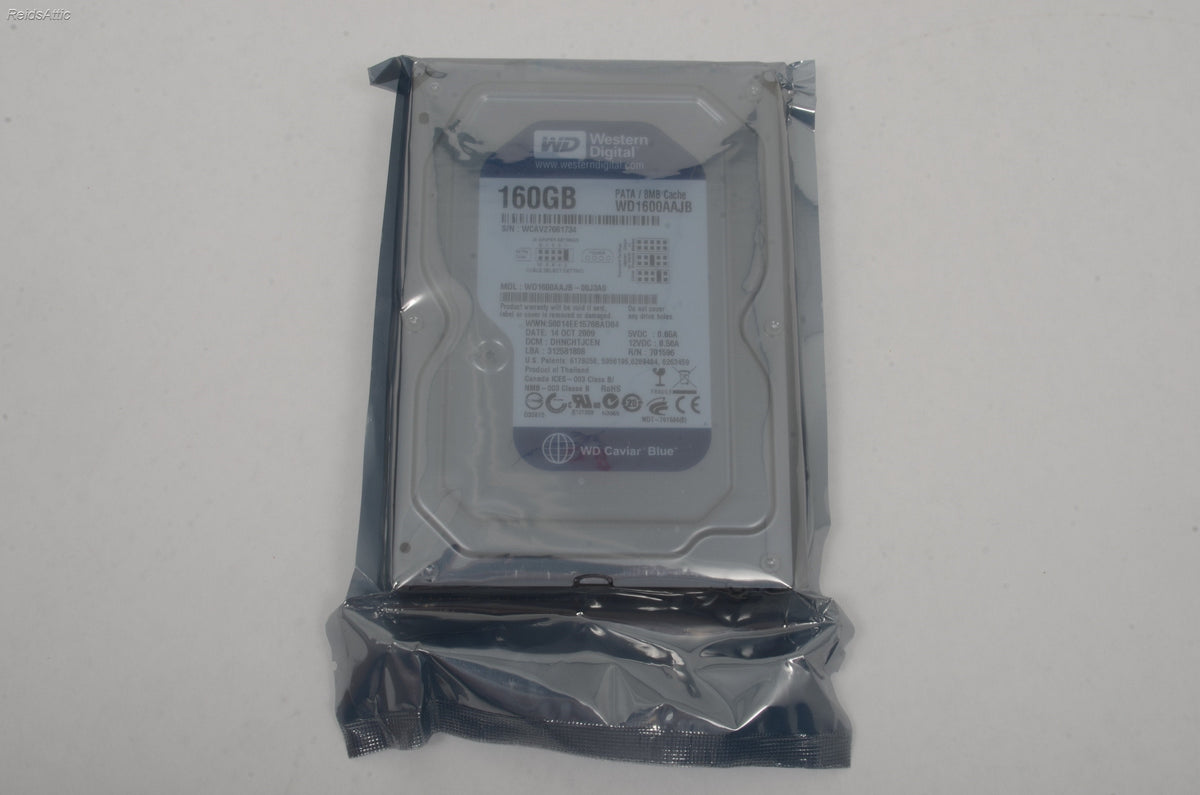 WD Western Digital 160GB Caviar Blue 3.5" 7200RPM Desktop Hard Drive WD1600AAJB
