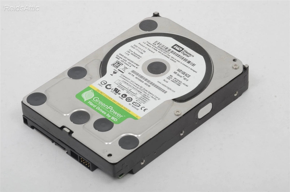 WD Caviar Green 1 TB 7200 RPM 3.5" WD10EACS Hard Drive Formatted for Apple