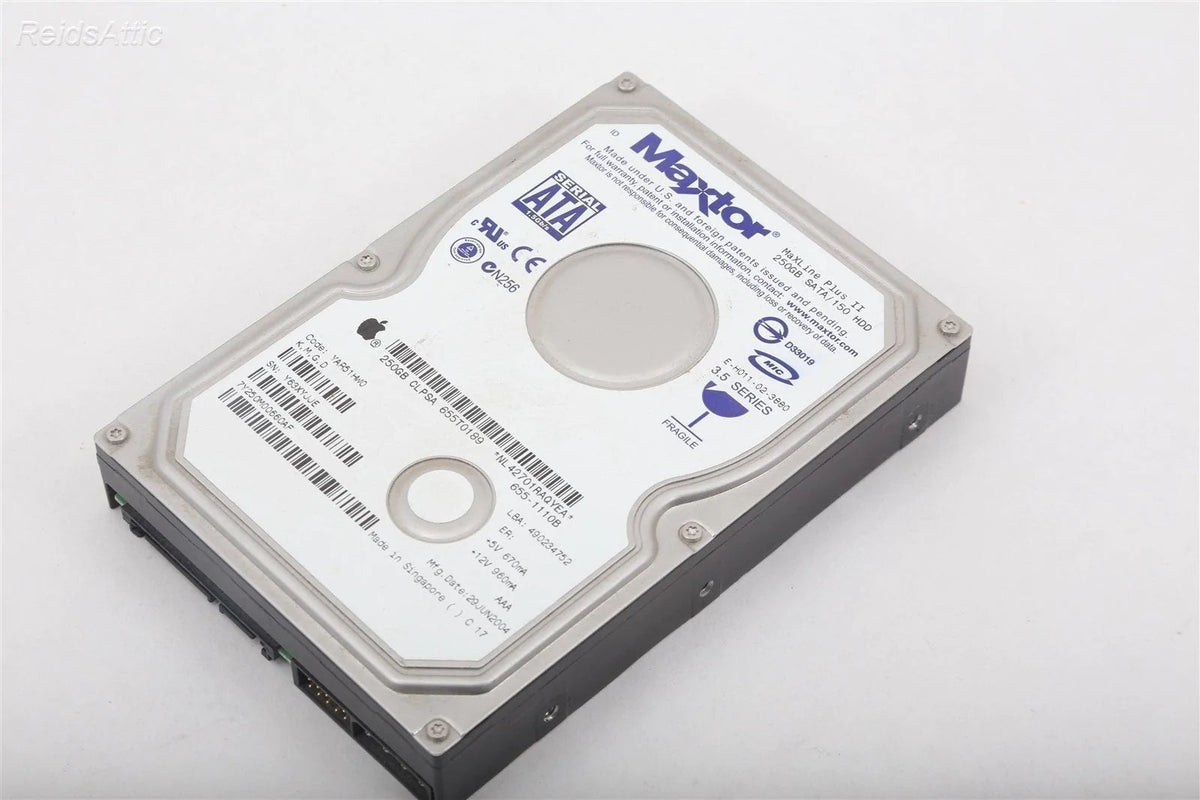 Maxtor Max Line plus II 250GB 3.5" SATA hard drive Apple P/N 655-1110