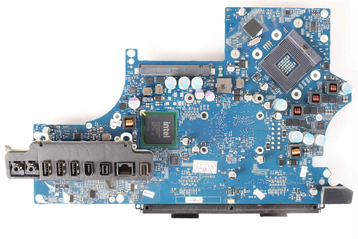 iMac 20" A1224 MB324LL/A Early 2008 Logic Board 2.66 GHz (No CPU) 820-2223