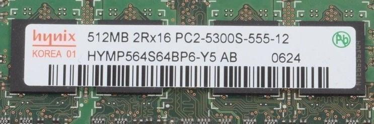Bulk Lot of 20- 512MB Ram Modules - DDR2 PC2-5300 667Mhz soDimm (Various brands)