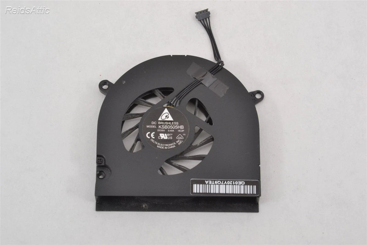 Apple 13 inch Macbook Unibody A1342 2010 Fan Assembly 922-9530 661-5418