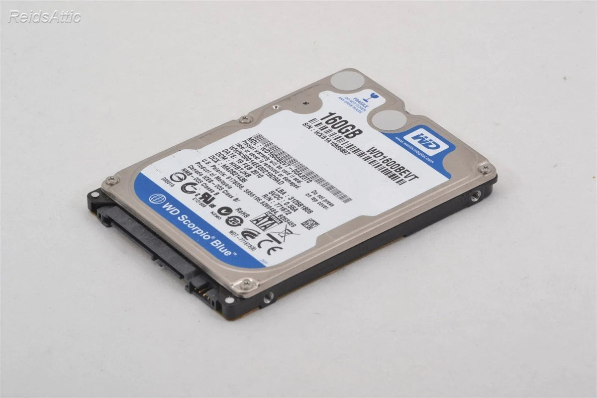 Western Digital WD Scorpio Blue 160GB 2.5" SATA hard drive WD1600BEVT