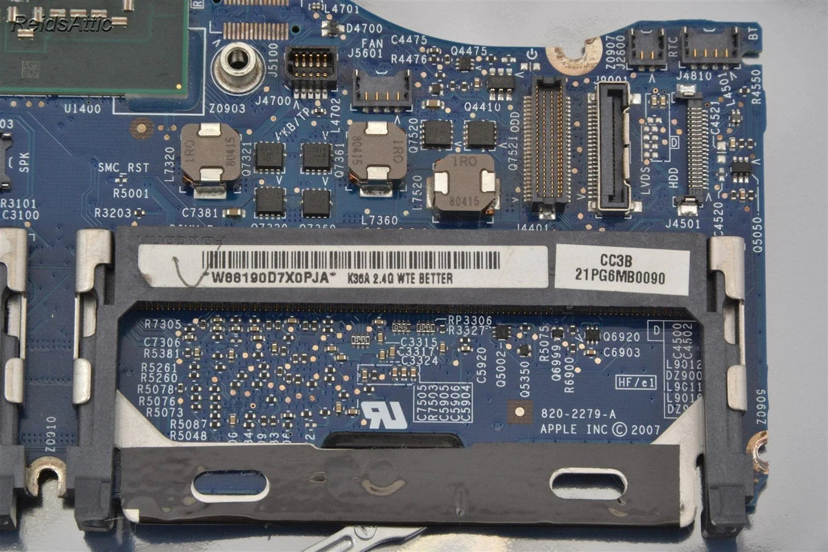 Apple Macbook 13" A1181 2008 MB403LL/A 2.4GHz Logic Board 820-2279-A