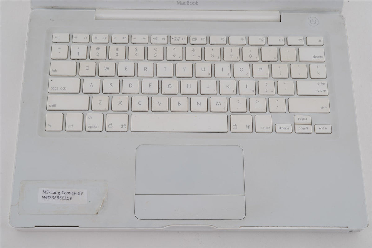 APPLE 13" MacBook Top Case Keyboard Track Pad A1181 Fits All 06 & early-mid 07