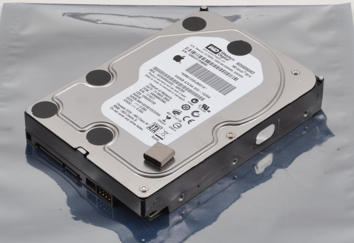 Apple / Western Digital Caviar 640 GB 3.5" Hard Drive WD6400AAKS P/N 655-1528