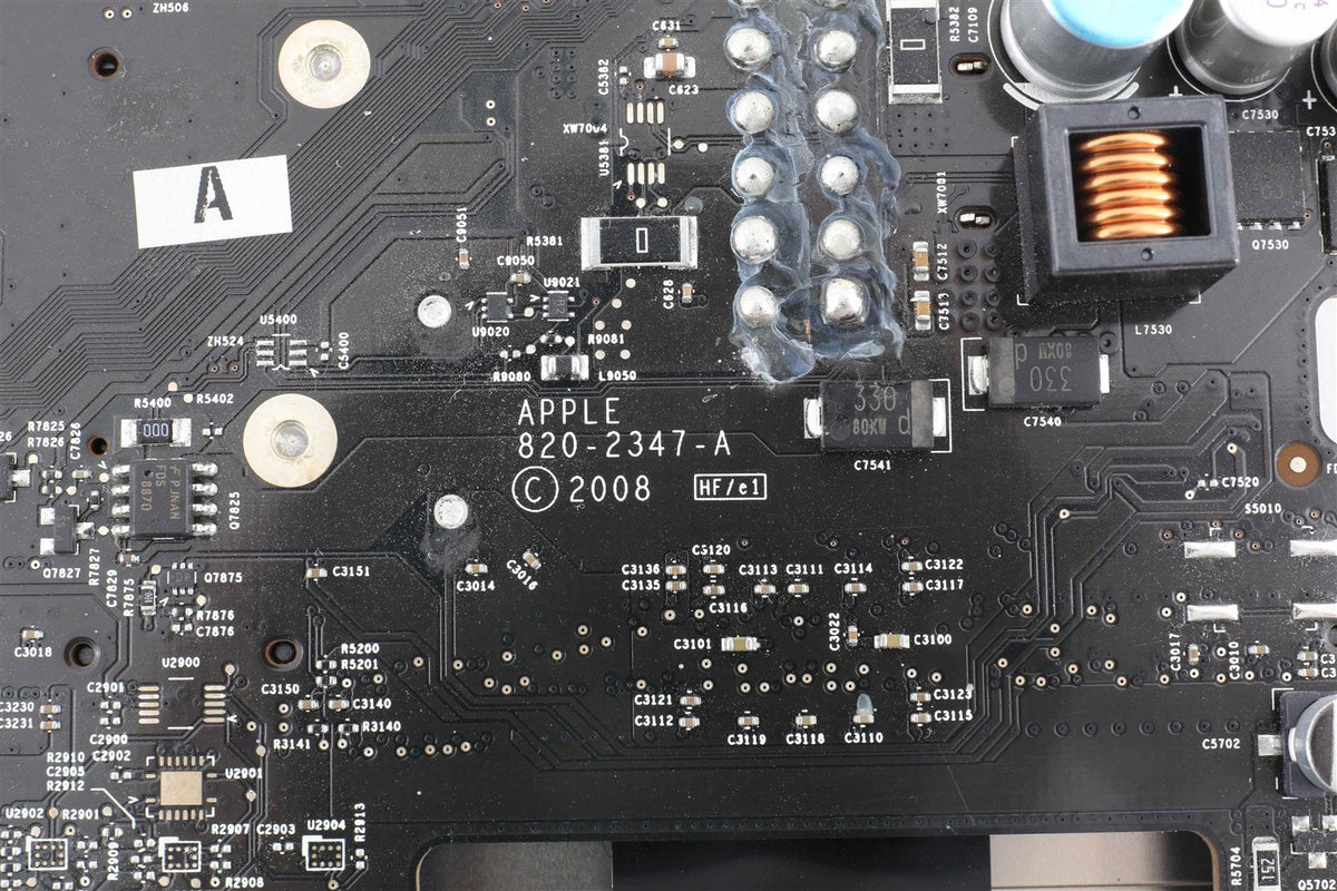 MB417LL/A iMac 20" A1224 2.66 GHz Early 2009 Logic Board P/N 820-2347 (NO CPU)