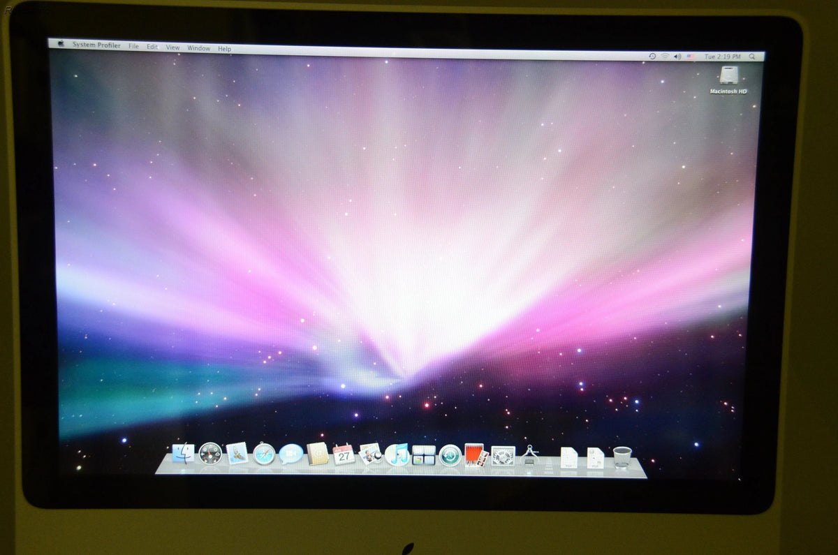 Apple A1224 2007 to 2008 iMac 20 inch LCD Panel - Screens Have Vertical Shadows