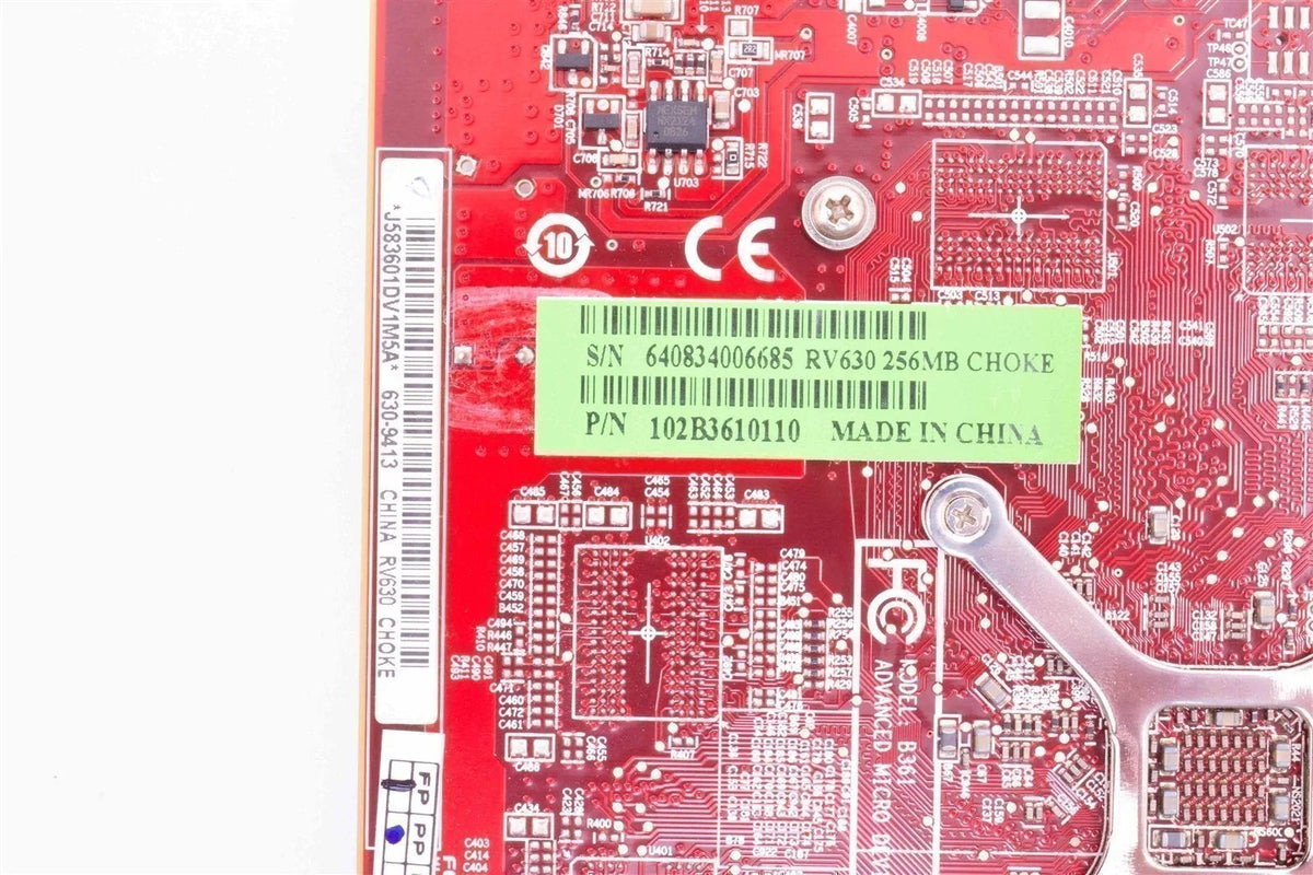 Apple 630-9413 ATI Radeon HD 2600 XT 256MB DDR3 PCI-e Video Card for Mac Pro 3,1