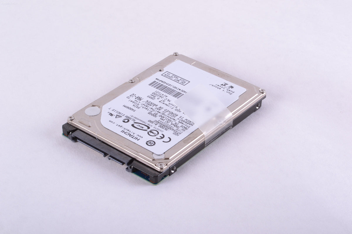 Apple / Hitachi 500GB 2.5" SATA hard drive hts545050B9SA02 655-1540 P/N 5k500