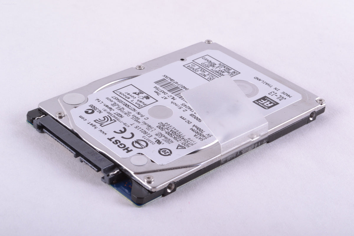 Apple / HGST 500GB 2.5" 7mm slim SATA hard drive HDD 655-1730 P/N z5k500-500