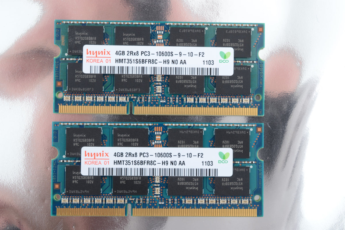 Apple OEM Hynix 8GB (2x4GB) DDR3 1333 MHz PC3-10600 Sodimm Memory RAM
