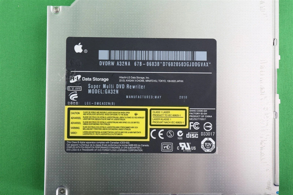 Apple iMac 21.5" A1311 optical drive DVD GA32NA 678-0603 661-5519