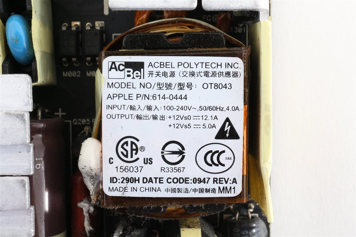 Apple iMac 21.5" A1311 205 Watt Power Supply 661-5299 ACBEL ot8043 614-0444