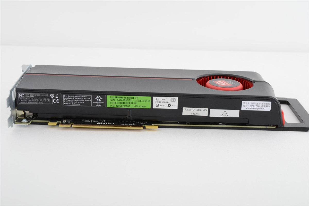 Genuine Apple ATI Radeon HD 5870 1GB Graphics Card for the Mac Pro (MC743ZM/A)