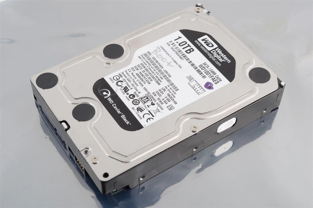 Western Digital WD Caviar Black 1 TB 3.5" 64MB Cache 7200 rpm WD1001FAES