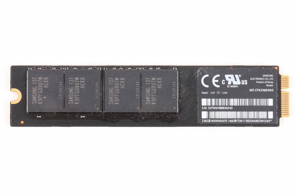 256GB SSD Samsung MZ-CPA2560 FOR APPLE MACBOOK AIR MID 2011- MID 2012 655-1665