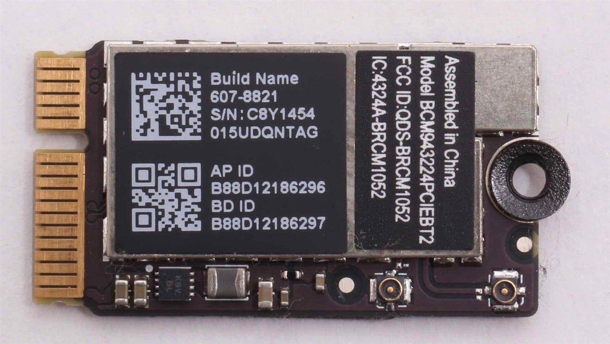 Apple 13&quot; MacBook Air A1369 Mid 2011- BCM943224PCIEBT2 607-6759 Bluetooth Card