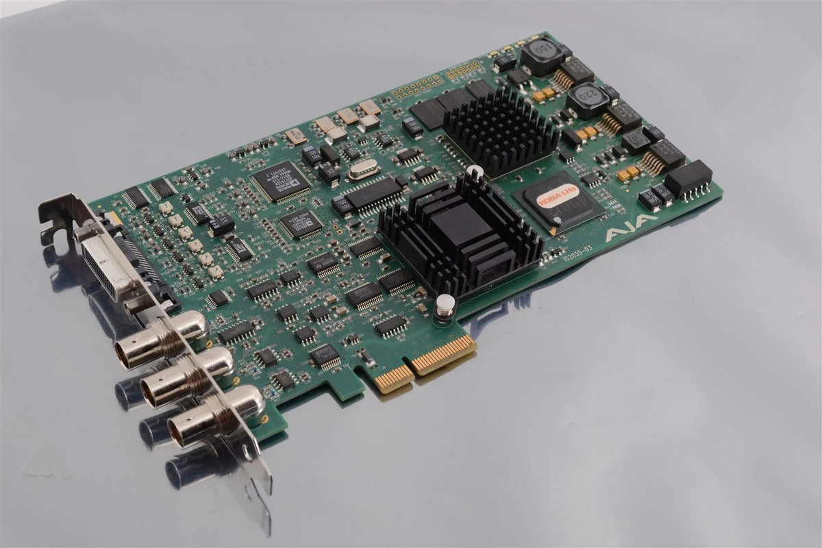 AJA Kona 102035-03 LHe PCIe Video Capture Card pulled from apple mac pro