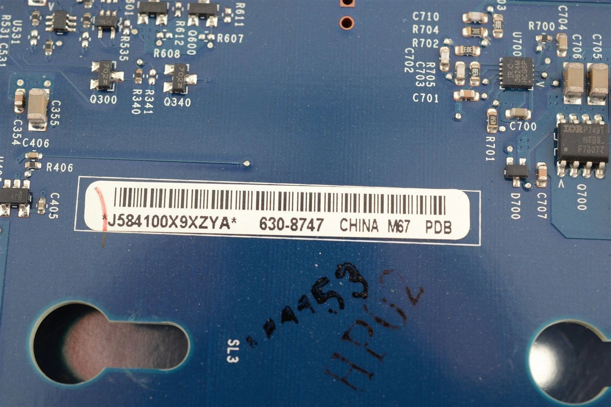 Apple Xserve Intel Early 2008 Power Distribution Board 630-8747 820-2189