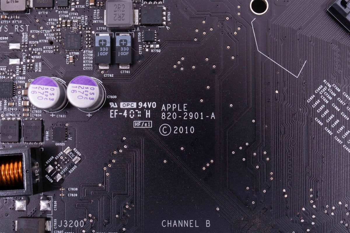 Apple iMac 27&quot; Mid 2010 Logic Board 820-2901 661-5530 661-5531 CPU NOT INCLUDED