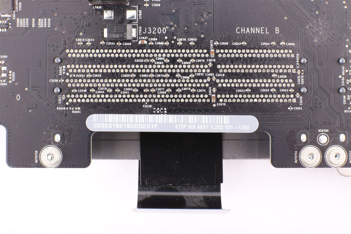 Apple iMac 27&quot; Mid 2010 Logic Board 820-2901 661-5530 661-5531 CPU NOT INCLUDED