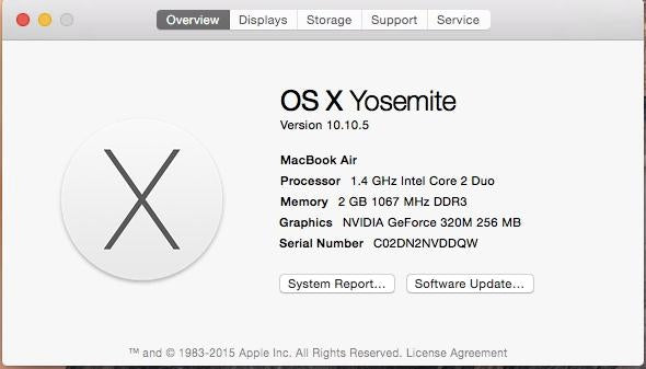 Apple 11&quot; MacBook Air Late 2010 A1370 Logic Board 1.4Ghz 2GB Ram 820-2796