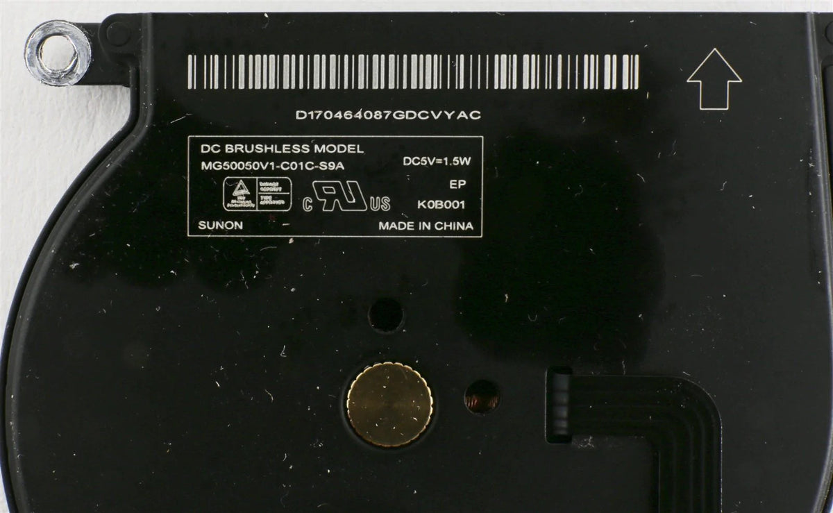 11&quot; MacBook Air Late 2010 A1370 - CPU / Case Cooling Fan - 922-9676
