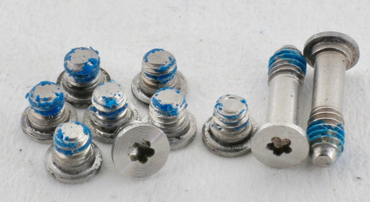 11" MacBook Air Late 2010 A1370 Bottom Case Cover Screw hardware Complete set 10