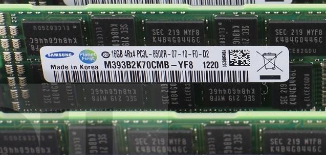 Apple Mac Pro 4,1 Ram 48GB (3 x 16GB) PC3L-8500 ECC Samsung M393B2K70CMB-YF8