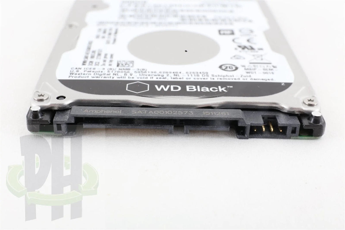 Western Digital WD Black 2.5" 500GB 7200 RPM Hard Drive HDD - WD5000LPLX