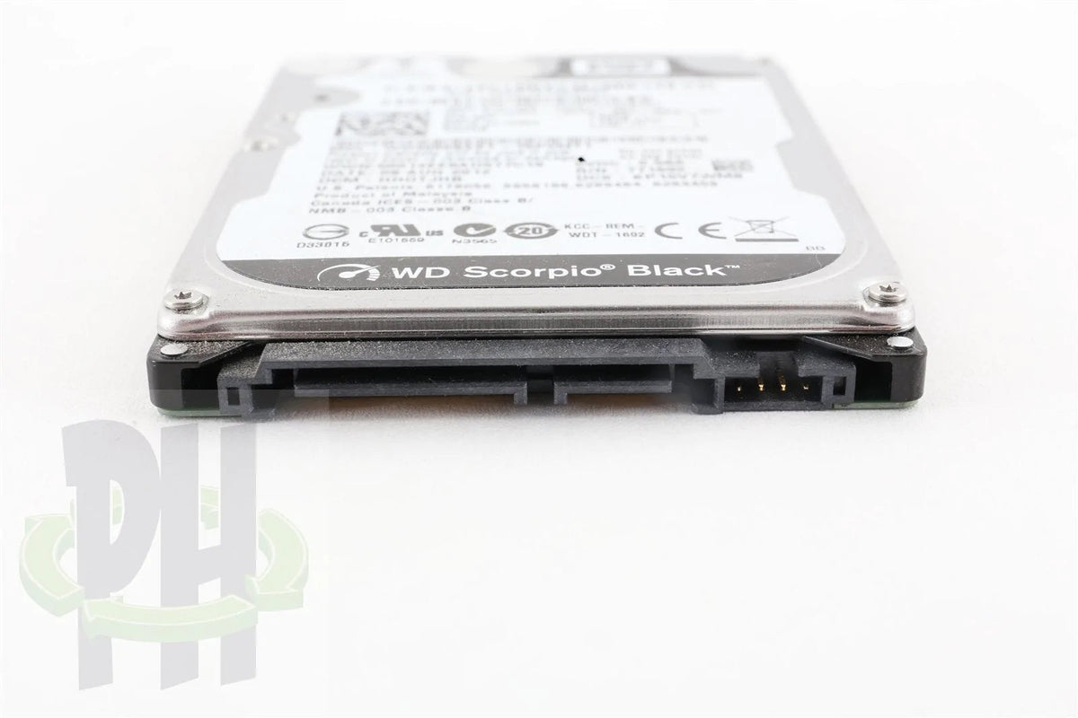 WD Black 2.5" 320GB 7200 RPM Hard Drive HDD - WD3200BEKT - Formatted for Apple