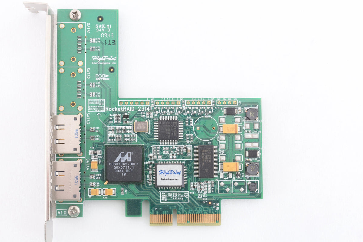 HighPoint RocketRAID 2314 PCI-Express x2 SATA II RAID Controller Card