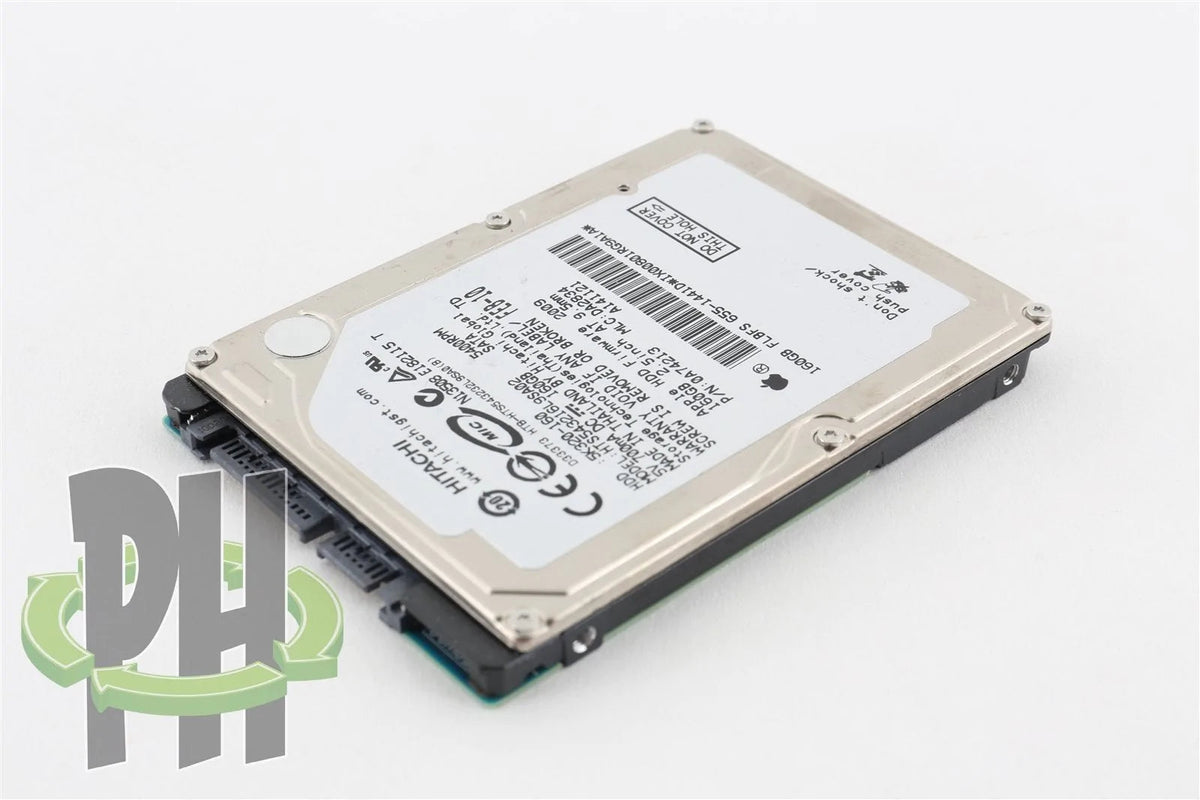 Apple OEM Hitachi 2.5" Hard Drive HTS543216L9SA02 160GB 655-1441