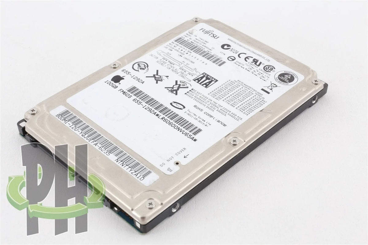 Apple OEM Fujitsu 2.5" Hard Drive MHV2100BH 100GB 655-1292