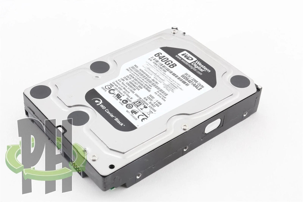 WD6401AALS 640 GB SATA 32MB 7200RPM WD Caviar Black Formatted for Apple