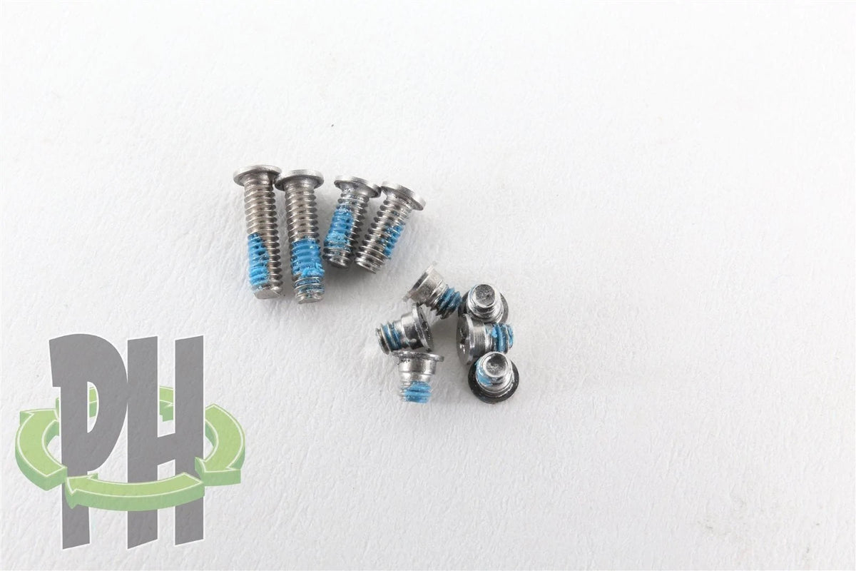 13" MacBook Air 1,1 2,1 Early 2008 - Mid 2009 set of 10 Bottom Case Screws