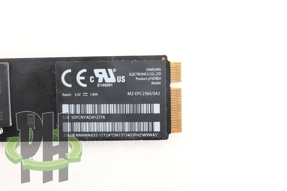256GB SSD Samsung MZ-EPC2560 FOR APPLE MACBOOK AIR MID 2012 655-1772