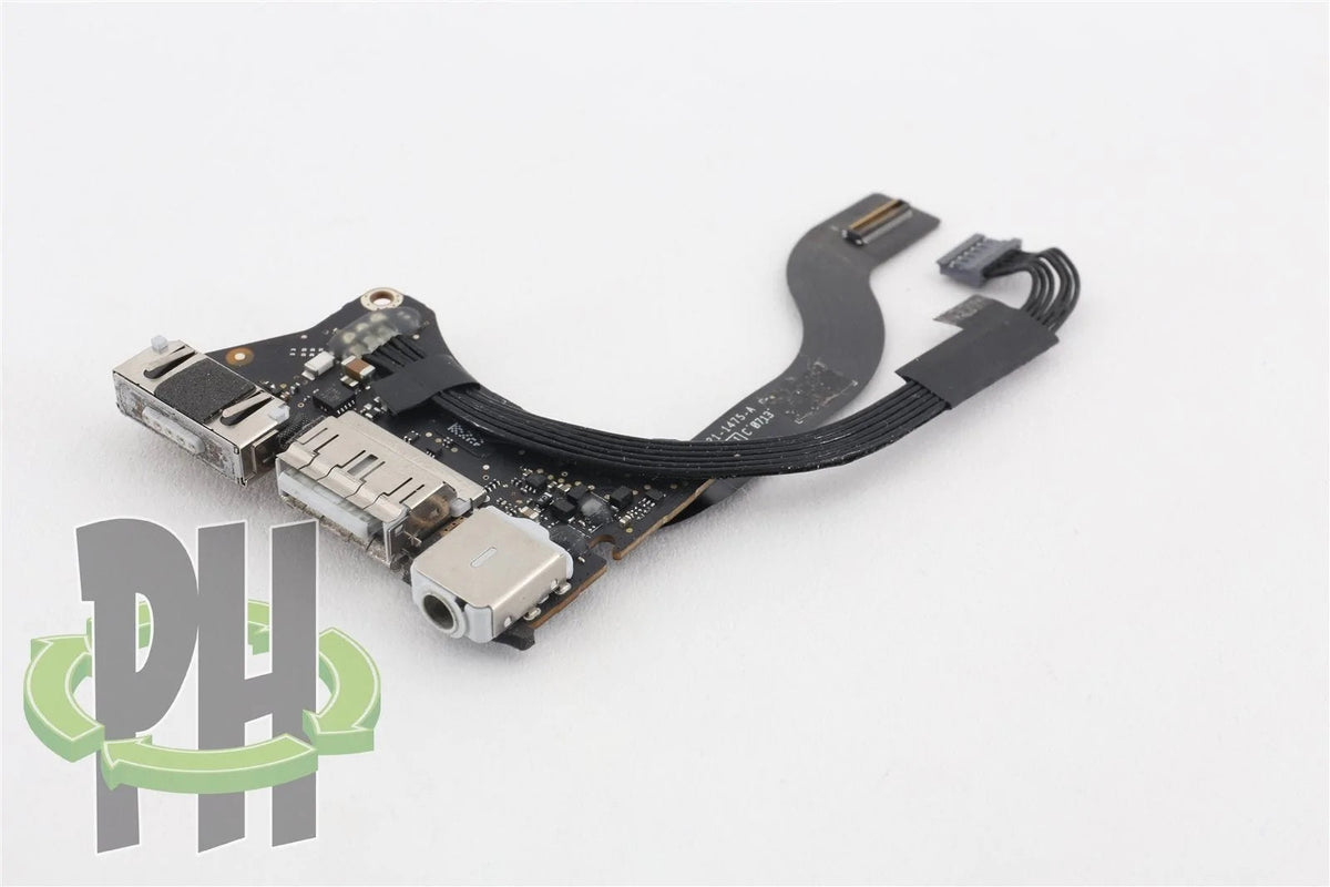 11" MacBook Air Mid 2012 A1465 - I/O BOARD USB AUDIO DC MAGSAFE 2 W/ flex cable