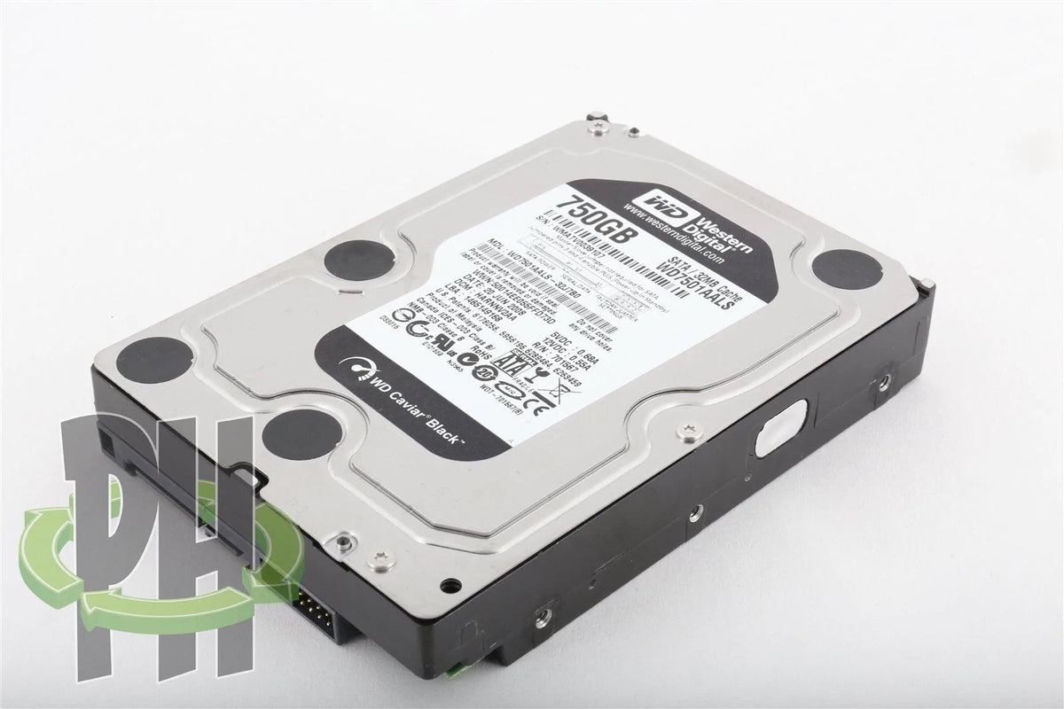 WD Black 3.5" 750GB 7200 RPM Hard Drive HDD WD7501AALS Formatted for Apple