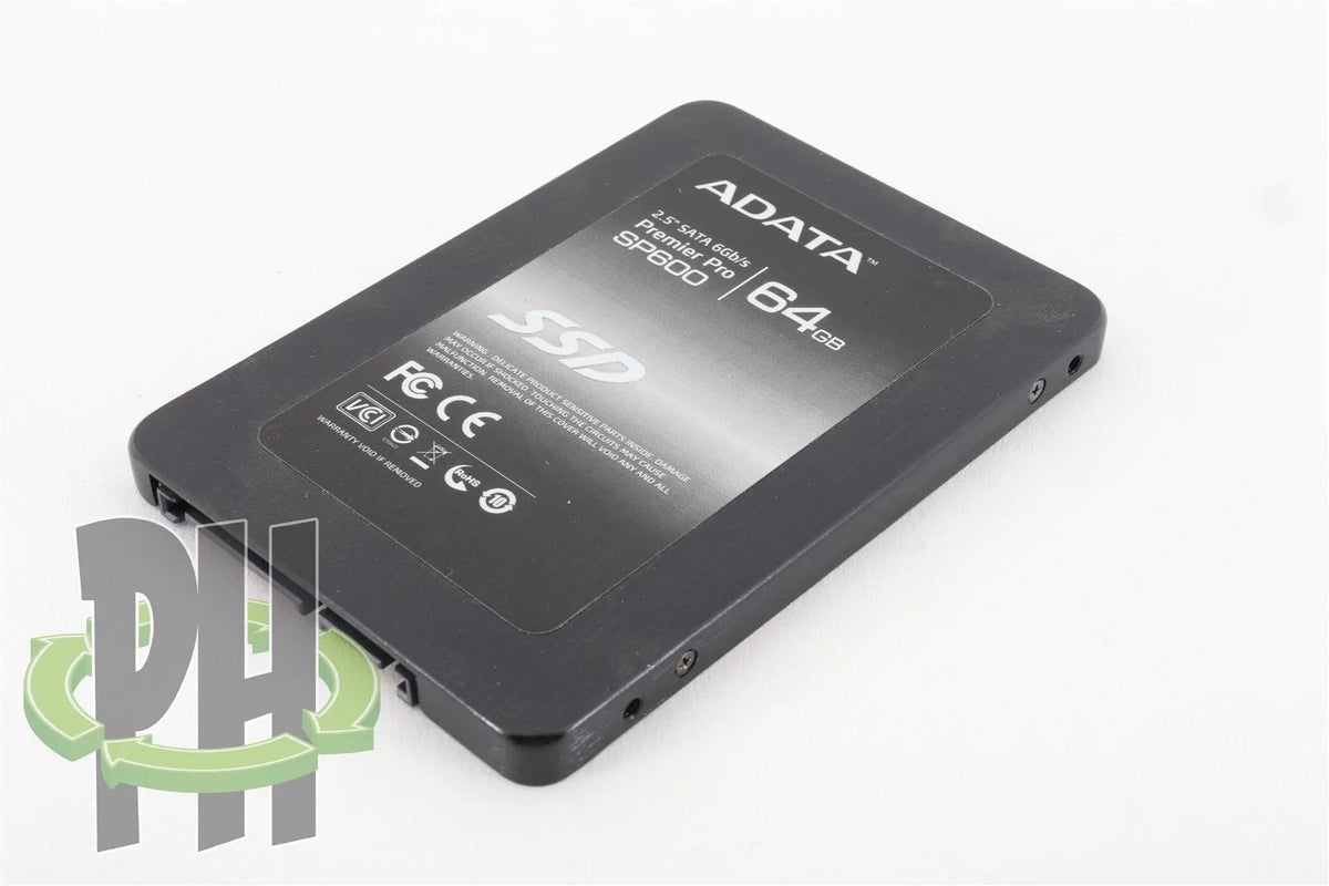 ADATA 2.5" SP600 64 GB SSD Hard Drive Formatted For Apple Mac OSX