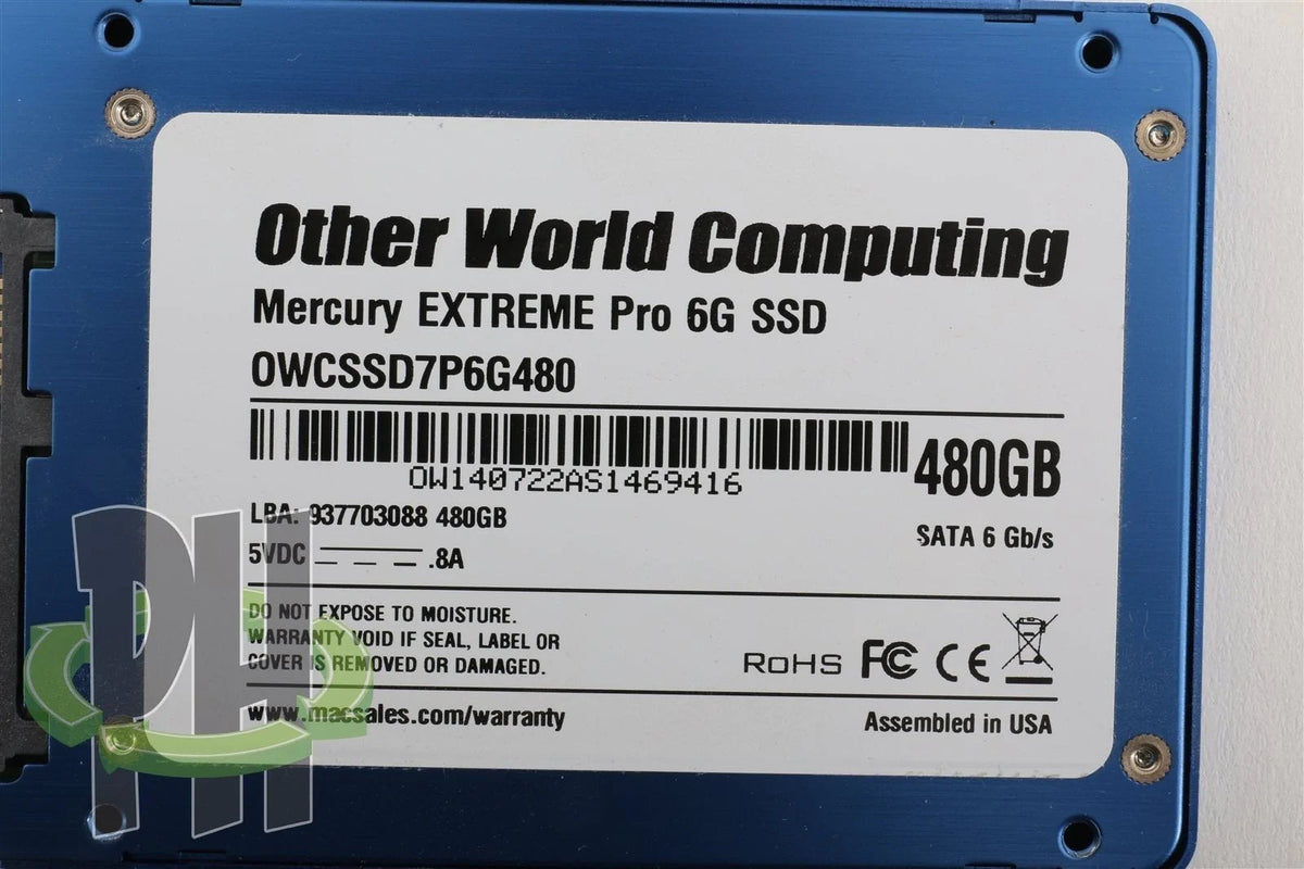 OWC Mercury Extreme Pro 6G SSD 2.5" 480 GB Hard Drive owcssd7P6G480