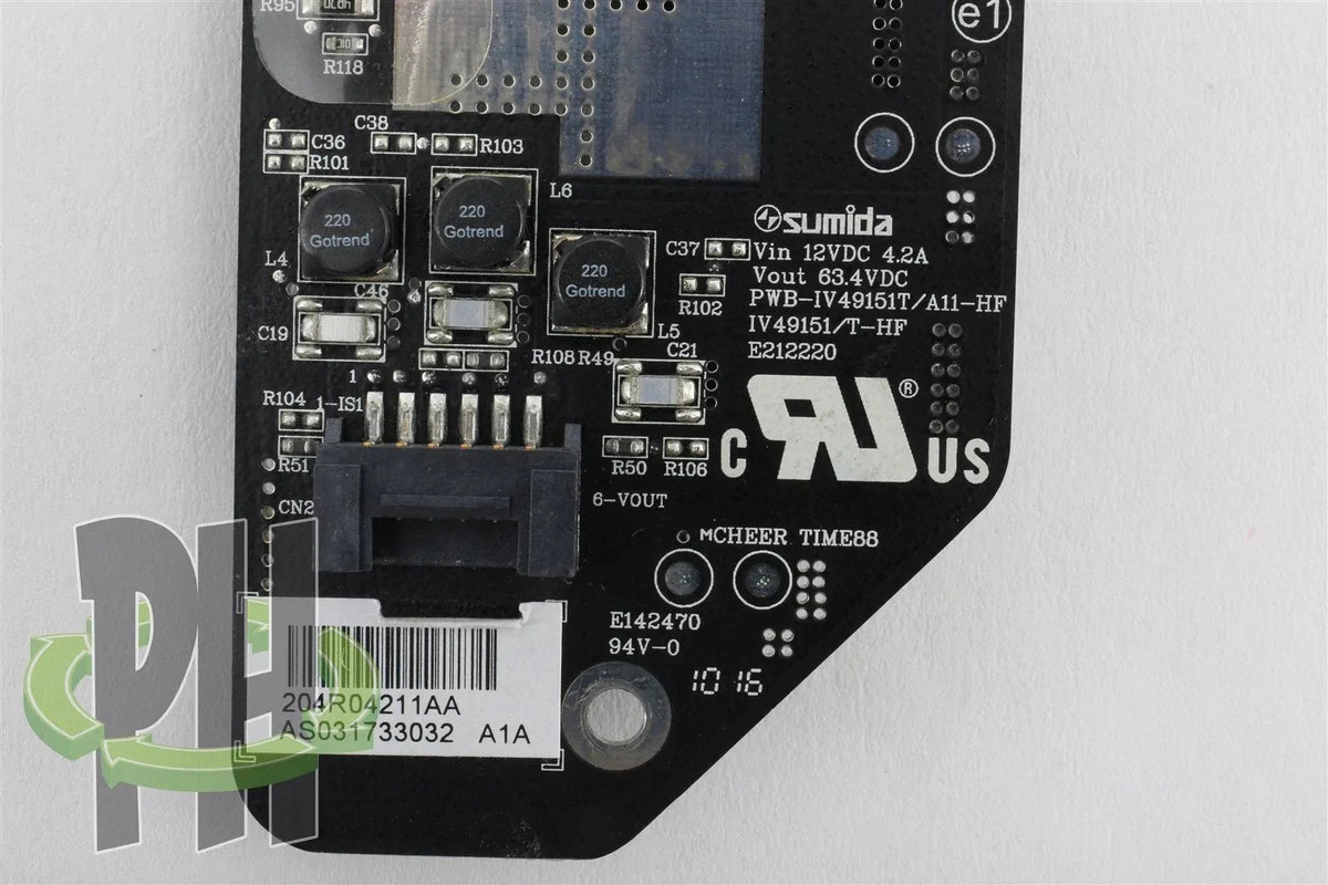 iMac 21.5" Late 2009 A1311 LED Backlight Inverter Board Use W/Ribbon vSync Cable