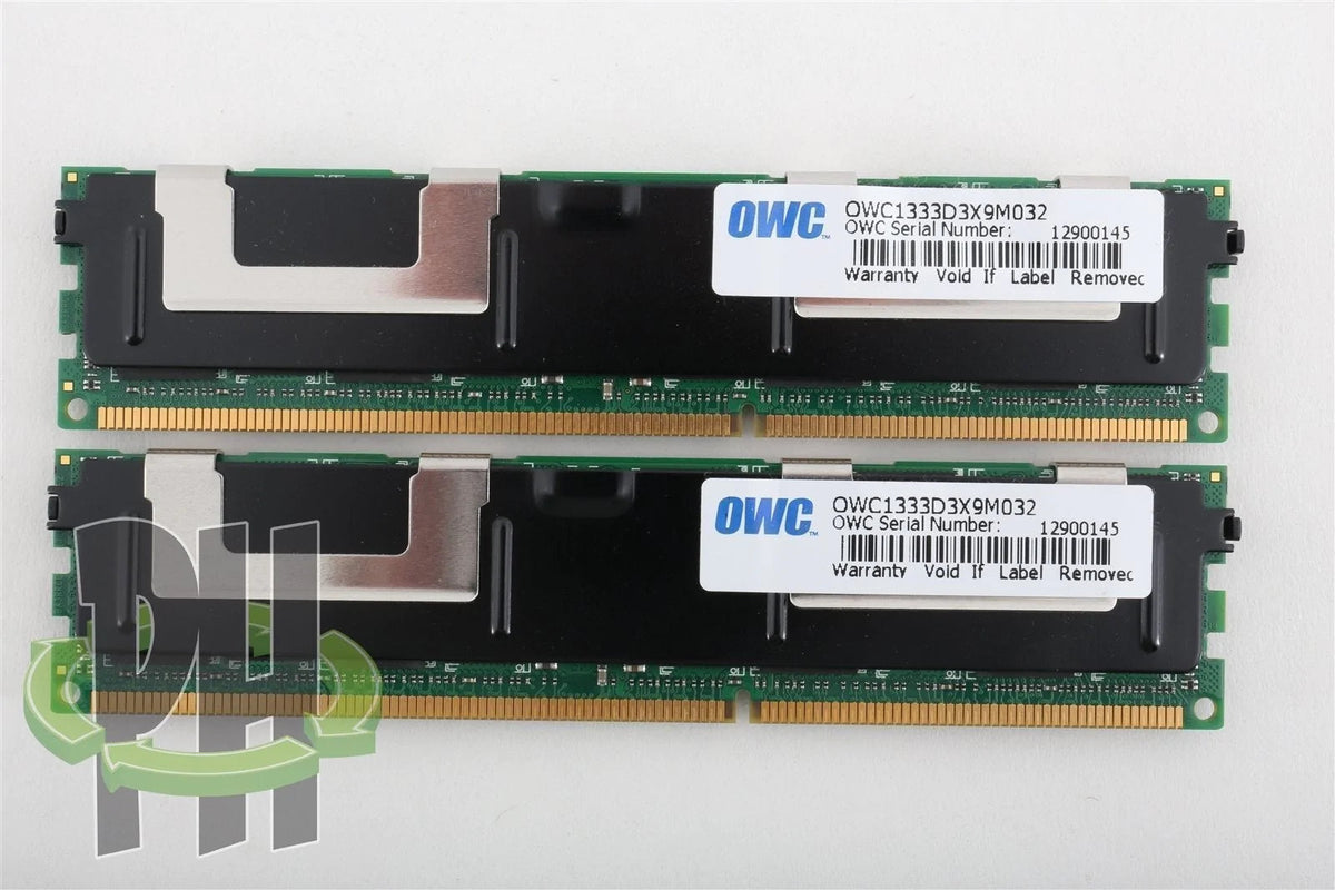 OWC Ram Certified for Apple Mac Pro 4,1 5,1 32GB (16 GB x 2) PC3-10600 ECC